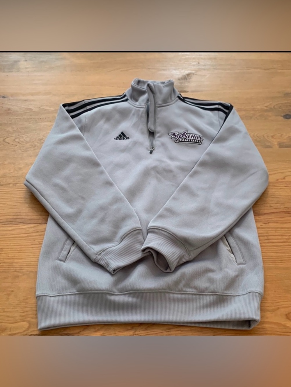Men's Stonehill Basketball Half Zip